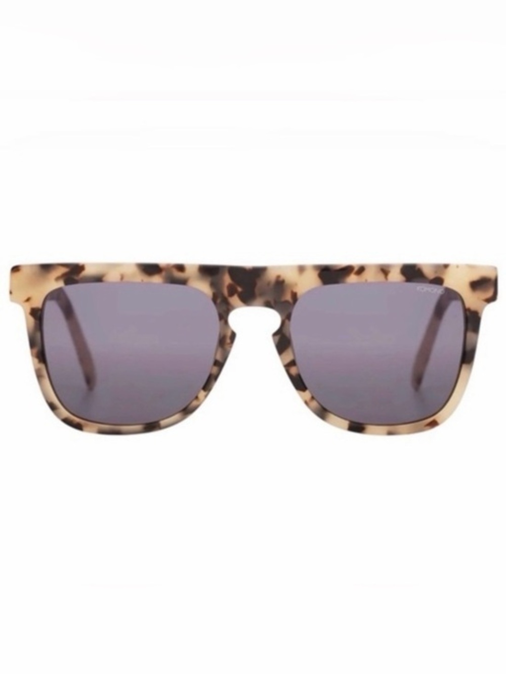 KOMONO Sunglasses Tortoiseshell Flat Brow Ivory Brown Bennet NEW